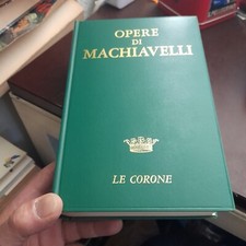 Opere macchiavelli edizione usato  Torino