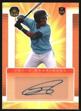 Autógrafo 2021 Super Products laranja #AUJR Julio Rodriguez autografado /100 comprar usado  Enviando para Brazil
