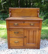 Antique oak chest for sale  Dayville