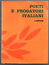Poeti prosatori italiani usato  Bologna