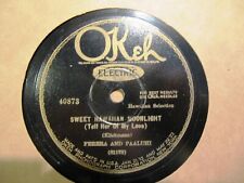 1927 Hawaiian STEEL GUITAR John Paaluhi Frank FERERA One Two Three OKEH 40873 comprar usado  Enviando para Brazil