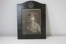 Leather military portrait for sale  UK