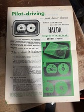 Halda speed pilot for sale  Staten Island