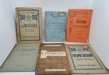 Lotto libretti opera usato  Reggio Emilia