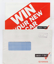 Toyota check competition for sale  UK