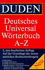 Duden deutsches universalworte d'occasion  France