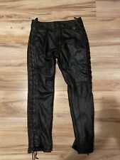 Spodnie Harley Davidson skórzane damskie z 2002 roku Motor Cycles , używany na sprzedaż  PL