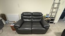 Leather sofa recliner for sale  HENLOW