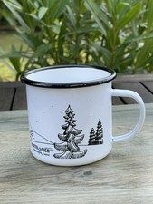 Emaille tasse becher gebraucht kaufen  Staufenberg