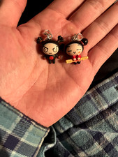 Mini figuras vintage Pucca Garu 2x chaveiro berloques puxadores com zíper comprar usado  Enviando para Brazil