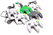 Lote de 6 controladores N64 OEM NUS-005 - Leia comprar usado  Enviando para Brazil