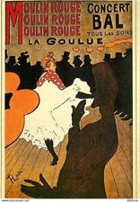Publicite moulin rouge d'occasion  Fruges