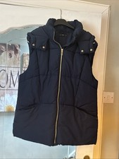 Ladies navy gilet for sale  AYR