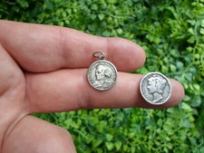 Vintage catholic medal d'occasion  Expédié en Belgium