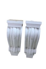 Pair white wooden for sale  Bradenton