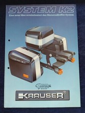 Krauser system prospekt gebraucht kaufen  Vechta
