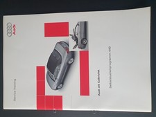 Audi cabriolet trainingsmappe gebraucht kaufen  Diespeck