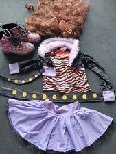 Clawdeen wolf kinderkostüm gebraucht kaufen  Deining