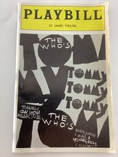 Tommy playbill. st. for sale  Aberdeen