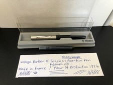 Vintage parker black for sale  SHEFFIELD