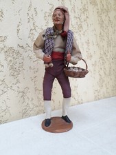Santon ancien habillé d'occasion  Marignane
