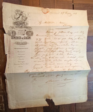 1883 chiavenna fattura usato  Foggia