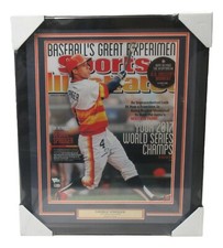 Foto emoldurada autografada 16x20 assinada por George Springer Astros SI capa fanáticos  comprar usado  Enviando para Brazil