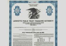 Lafayette public trust usato  Cassina de' Pecchi