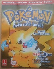 Pokémon yellow prima for sale  LONDON