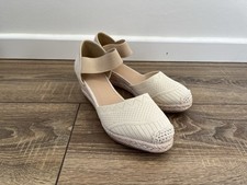 Cream kitten wedges for sale  BRIDGEND