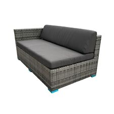 Grey rattan sofa for sale  CHESTERFIELD