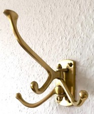 Messing 4er garderobenhaken gebraucht kaufen  Bremen