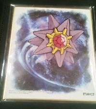 Starmie pokemon shikishi for sale  Aguanga