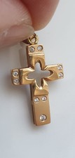 Kreuz goldanhänger gebraucht kaufen  Oberthal