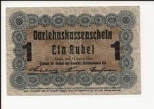 Darlehnskasse posen rubel gebraucht kaufen  Berlin