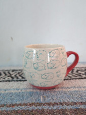 Caneca de grés Anthropologie Leah Reena Goren estudo gato , usado comprar usado  Enviando para Brazil