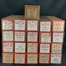 Rolos de piano QRS Word Roll Player selecione da lista na descrição Compre 1 ou todos comprar usado  Enviando para Brazil
