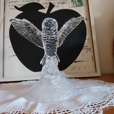 Figurine chouette cristal d'occasion  Elne