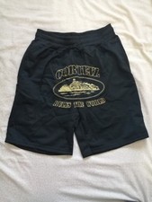 Corteiz black shorts for sale  LOUGHBOROUGH
