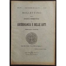 Bollettino società piemontese usato  Alessandria