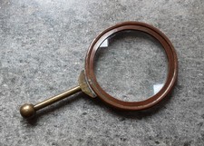 Antike lupe vergrößerungsgla gebraucht kaufen  Rauenberg