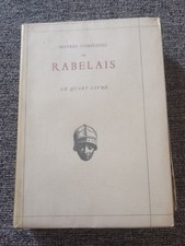 Oeuvres complètes rabelais d'occasion  Nanteuil-le-Haudouin