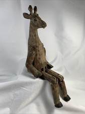 Prateleira articulada girafa madeira arte popular , usado comprar usado  Enviando para Brazil
