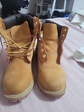 BOTAS IMPERMEÁVEIS TIMBERLAND PREMIUM 6 POLEGADAS Trigo Nubuck Amarelo Tamanho 4 M Juventude comprar usado  Enviando para Brazil