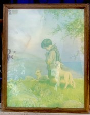 Print boy praying for sale  WATFORD