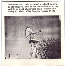 Dempster folding wheel for sale  Hinckley