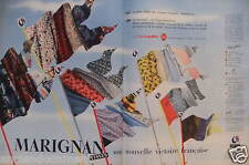 Publicité 1958 tissus d'occasion  Compiègne