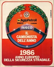 Adesivo vintage agip usato  Albenga