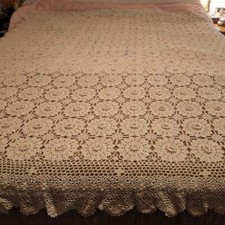 Vintage crochet ecru for sale  East Alton