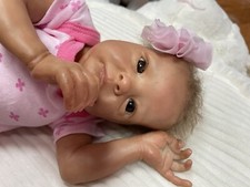 Boneca Reborn Baby Sininho por Bonnie Cabelo Loiro Marrom Preemie  comprar usado  Enviando para Brazil